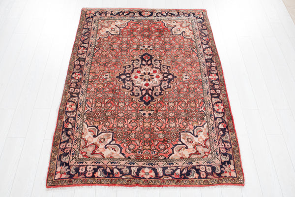 6' 9" x 4' 8" Excellent Hand-Knotted Collectible Tribal Rug - Yasi & Fara 