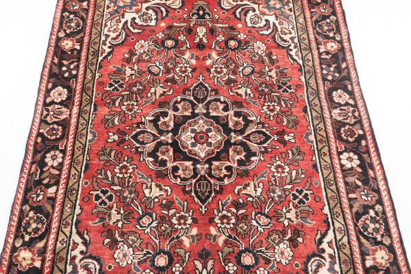 7' 8" x 4' 5" Excellent Hand-Knotted Vintage Soft Floral Tribal Rug - Yasi & Fara 