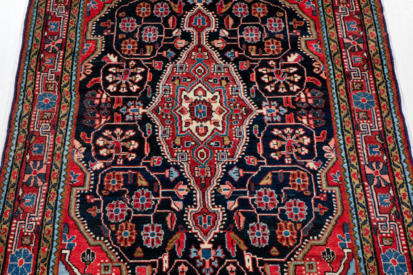 6' 8" x 4' 2" Excellent Hand-Knotted Vintage Tribal Rug - Yasi & Fara 