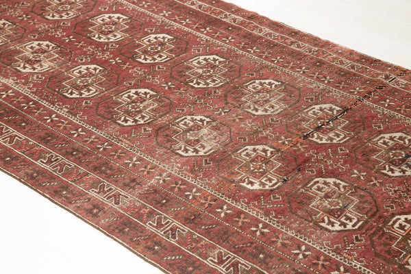 9' 10" x 3' 11" Excellent Hand-Knotted Collectible Antique Runner Rug - Yasi & Fara 