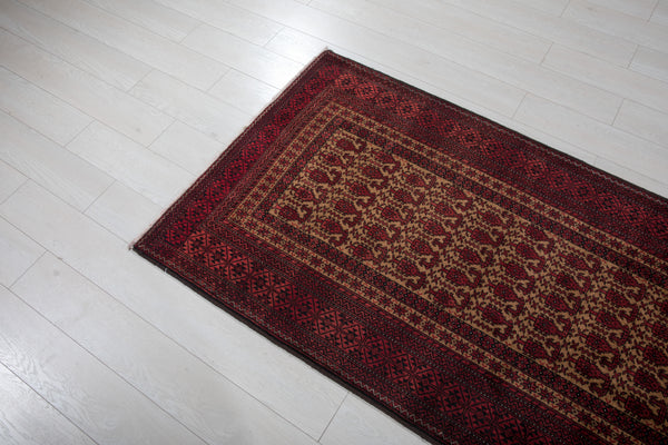 6' 4" x 3' 2" Excellent Hand-Knotted Vintage Tribal Rug - Yasi & Fara 