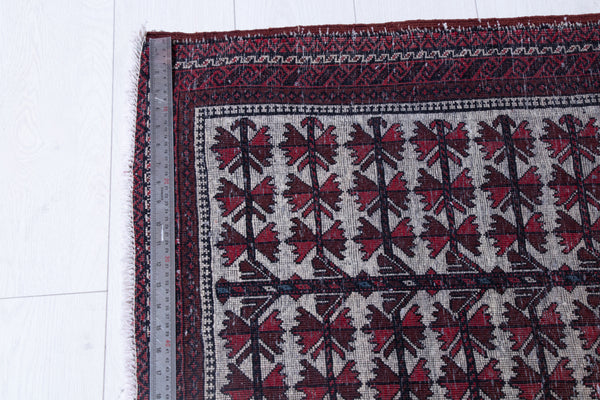  2' 5" x 2' 4" Hand-Knotted Vintage Tribal Mini Rug, , Boho Rug Discount by Yasi & Fara, Boho Rug Discount by Yasi & Fara