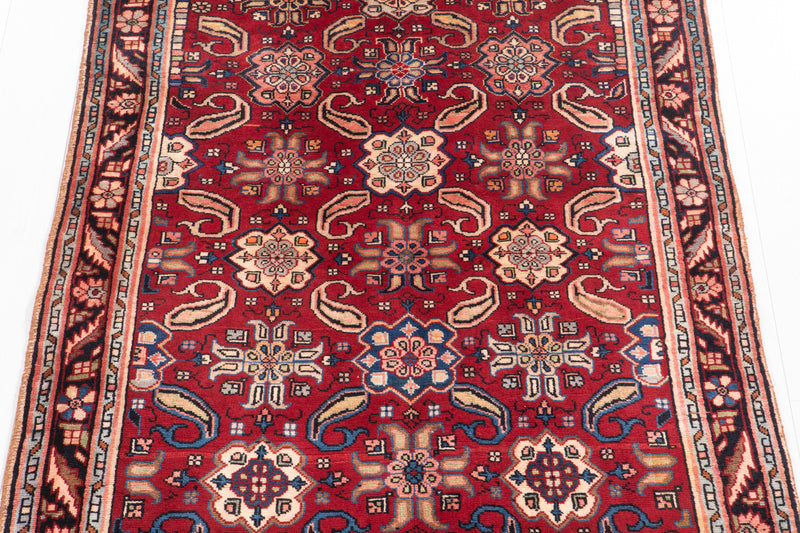 7' 10" x 3' 9" Excellent Hand-Knotted Vintage Tribal Rug - Yasi & Fara 