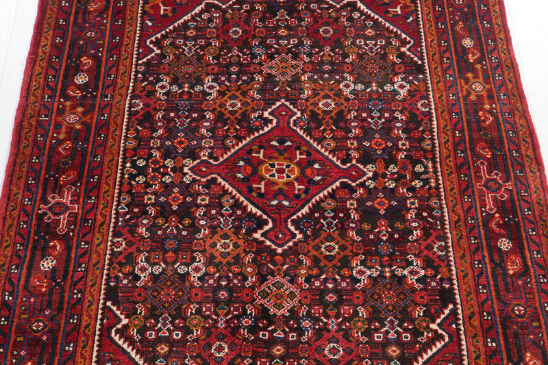 6' 4" x 4' 7" Excellent Hand-Knotted Vintage Tribal Rug - Yasi & Fara 