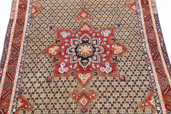 9' 9" x 5' Excellent Hand-Knotted Collectible Soft Tribal Rug - Yasi & Fara 