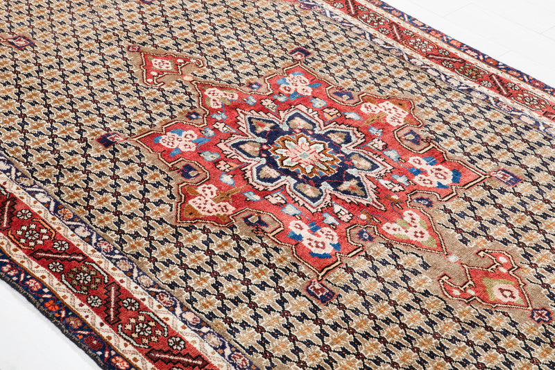 9' 9" x 5' Excellent Hand-Knotted Collectible Soft Tribal Rug - Yasi & Fara 