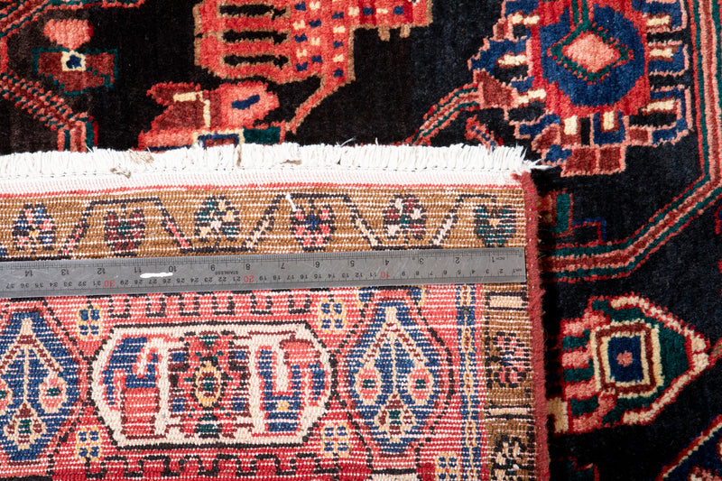 10' x 4' 7" Excellent Hand-Knotted Vintage Collectible Tribal Rug - Yasi & Fara 