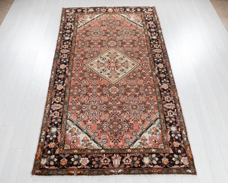 9' 8" x 4' 11" Excellent Hand-Knotted Antique Tribal Area Rug - Yasi & Fara 