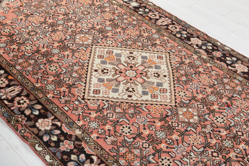 9' 8" x 4' 11" Excellent Hand-Knotted Antique Tribal Area Rug - Yasi & Fara 