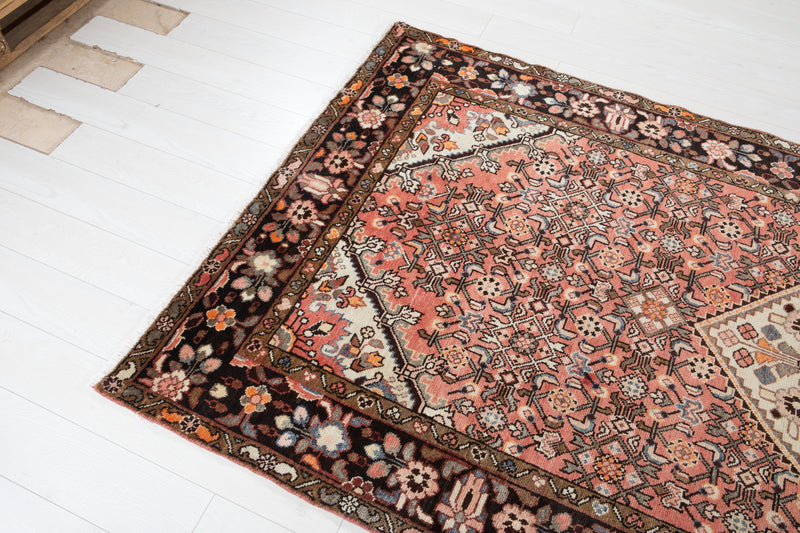 9' 8" x 4' 11" Excellent Hand-Knotted Antique Tribal Area Rug - Yasi & Fara 