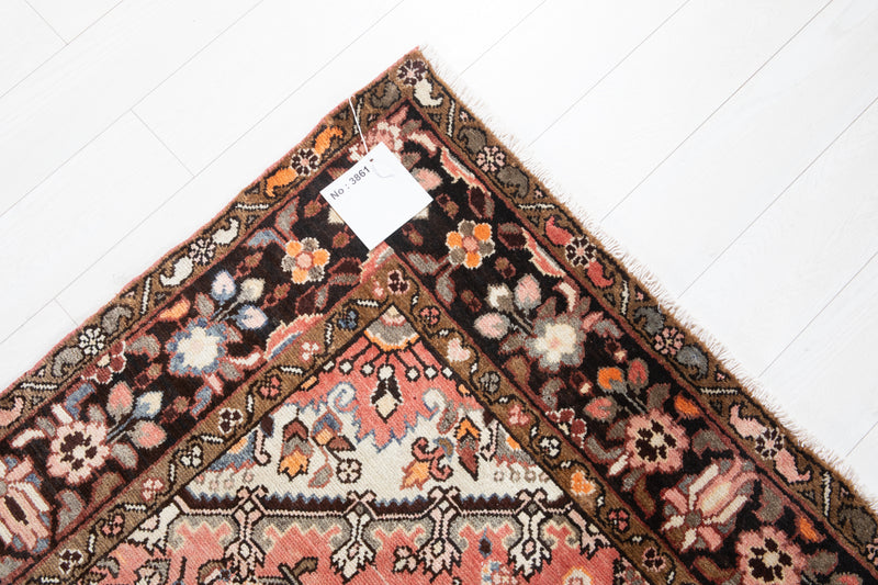 9' 8" x 4' 11" Excellent Hand-Knotted Antique Tribal Area Rug - Yasi & Fara 