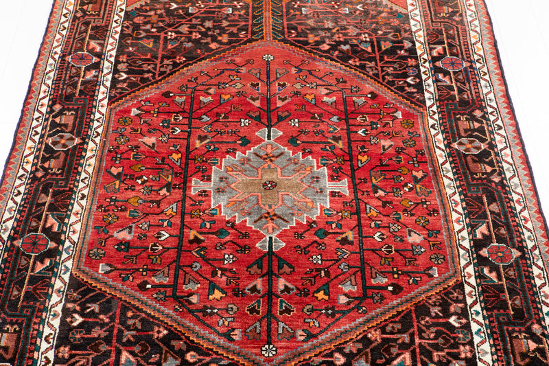 9' 7" x 5' 4" Excellent Hand-Knotted Collectible Vintage Tribal Rug - Yasi & Fara 
