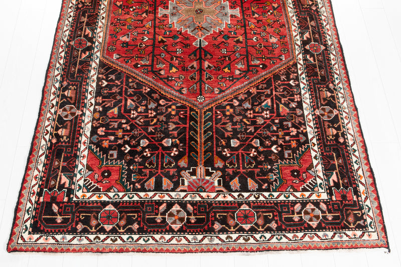 9' 7" x 5' 4" Excellent Hand-Knotted Collectible Vintage Tribal Rug - Yasi & Fara 