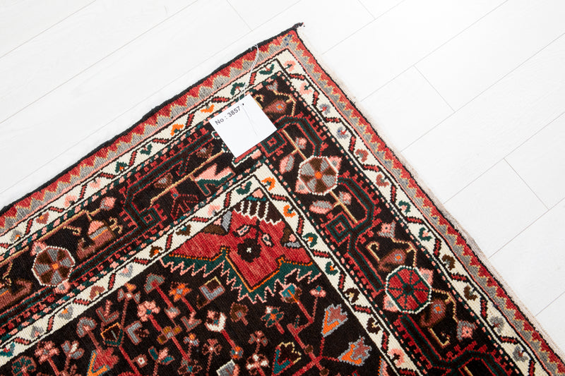 9' 7" x 5' 4" Excellent Hand-Knotted Collectible Vintage Tribal Rug - Yasi & Fara 