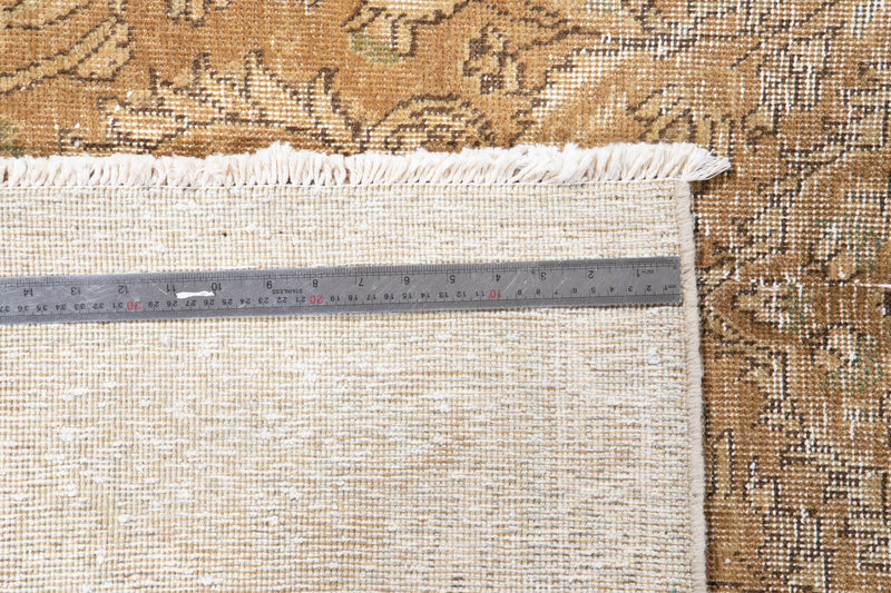 11' 5" x 7' 10" Excellent Hand-Knotted Antique Faded Large Area Rug - Yasi & Fara 
