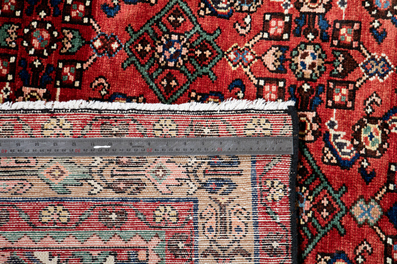 11' x 5' 4" Excellent Hand-Knotted Vintage Tribal Area Rug - Yasi & Fara 