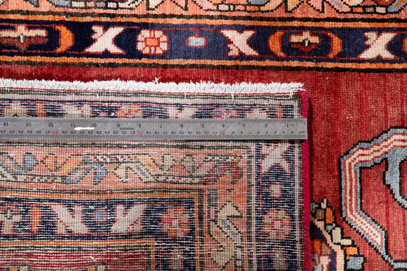 12' 8" x 3' 3" Excellent Hand-Knotted Vintage Collectible Tribal Runner Rug - Yasi & Fara 