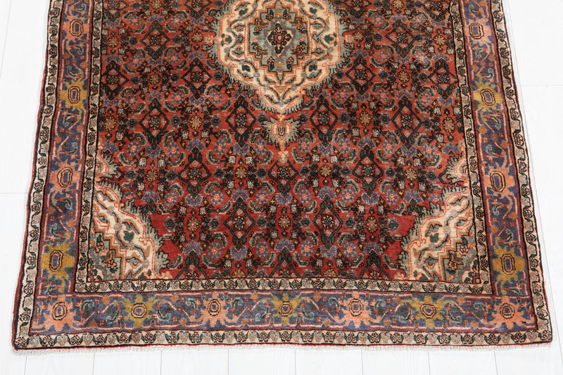 4' 10" x 3' 11" Excellent Hand-Knotted Antique Collectible Tribal Rug - Yasi & Fara 
