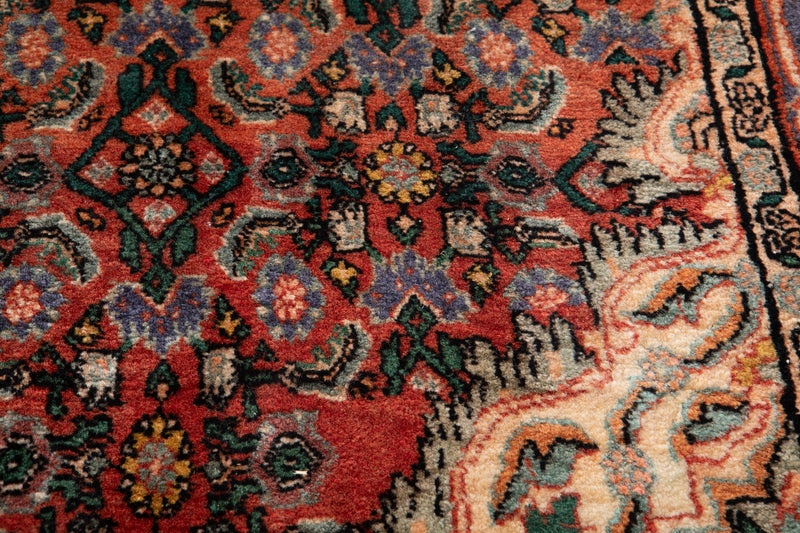 4' 10" x 3' 11" Excellent Hand-Knotted Antique Collectible Tribal Rug - Yasi & Fara 