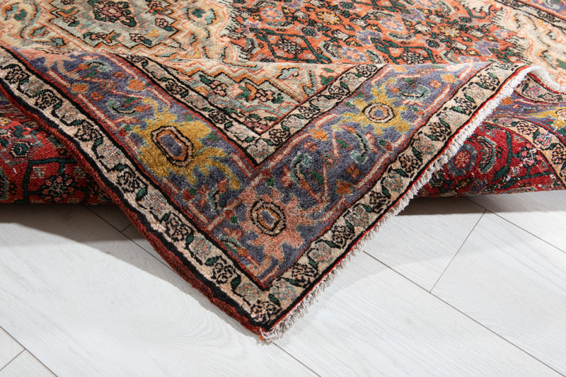 4' 10" x 3' 11" Excellent Hand-Knotted Antique Collectible Tribal Rug - Yasi & Fara 