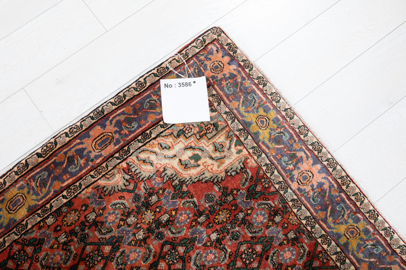 4' 10" x 3' 11" Excellent Hand-Knotted Antique Collectible Tribal Rug - Yasi & Fara 
