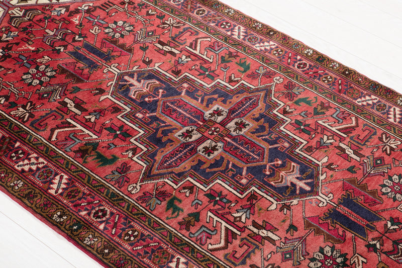 7' x 3' 5" Excellent Hand-Knotted Vintage Collectible Tribal Rug - Yasi & Fara 