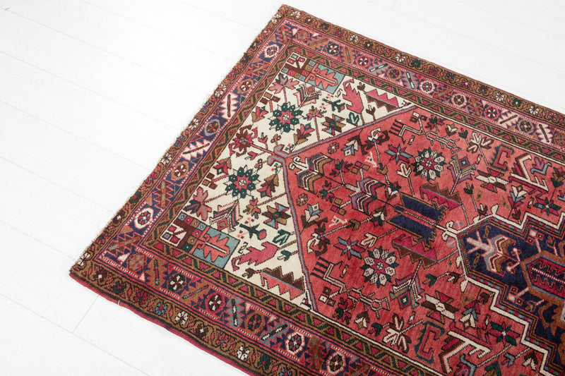 7' x 3' 5" Excellent Hand-Knotted Vintage Collectible Tribal Rug - Yasi & Fara 