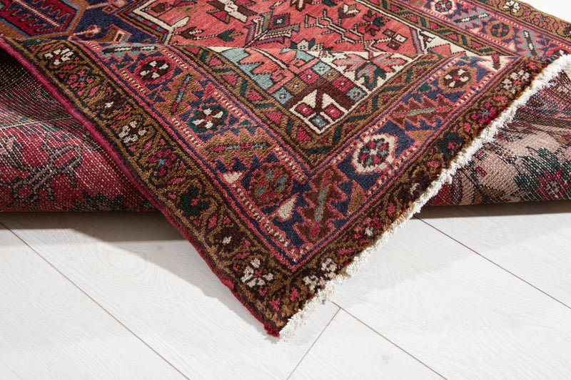 7' x 3' 5" Excellent Hand-Knotted Vintage Collectible Tribal Rug - Yasi & Fara 