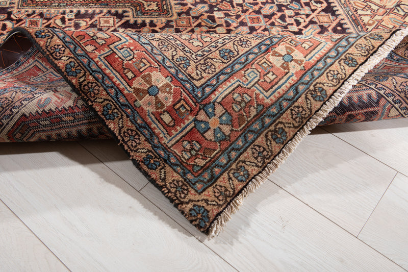 6' 11" x 4' 4" Excellent Hand-Knotted Antique Collectible Tribal Rug - Yasi & Fara 