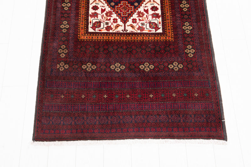 6' 7" x 3' 4" Excellent Hand-Knotted Fine Baluch Tribal Rug - Yasi & Fara 