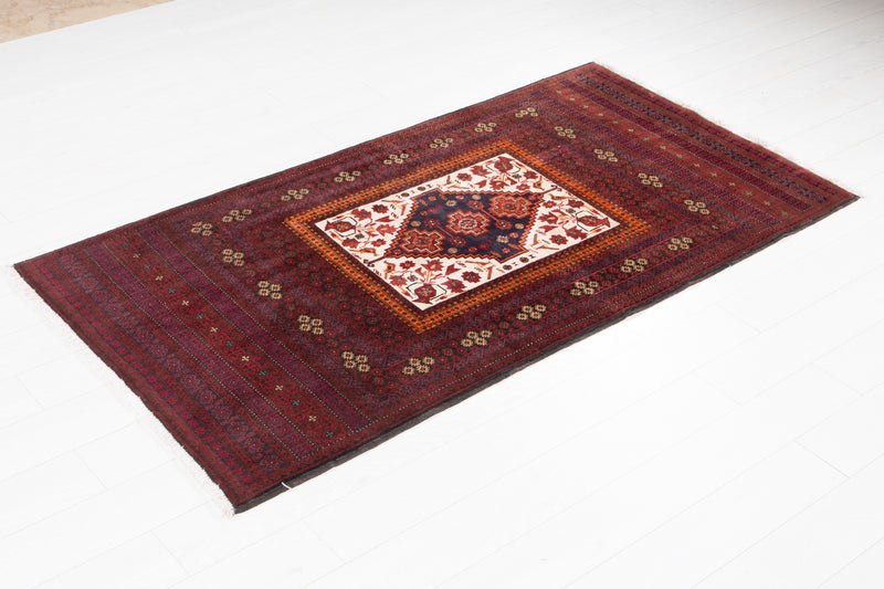 6' 7" x 3' 4" Excellent Hand-Knotted Fine Baluch Tribal Rug - Yasi & Fara 