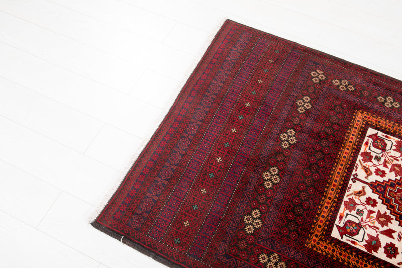 6' 7" x 3' 4" Excellent Hand-Knotted Fine Baluch Tribal Rug - Yasi & Fara 