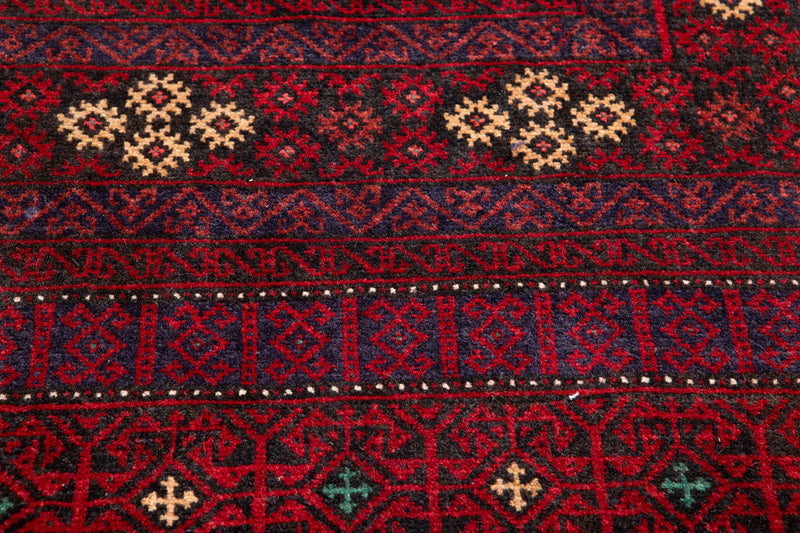 6' 7" x 3' 4" Excellent Hand-Knotted Fine Baluch Tribal Rug - Yasi & Fara 