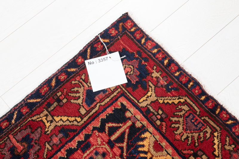 13' 5" x 3' 9" Excellent Hand-Knotted Antique Collectible Tribal Runner Rug - Yasi & Fara 