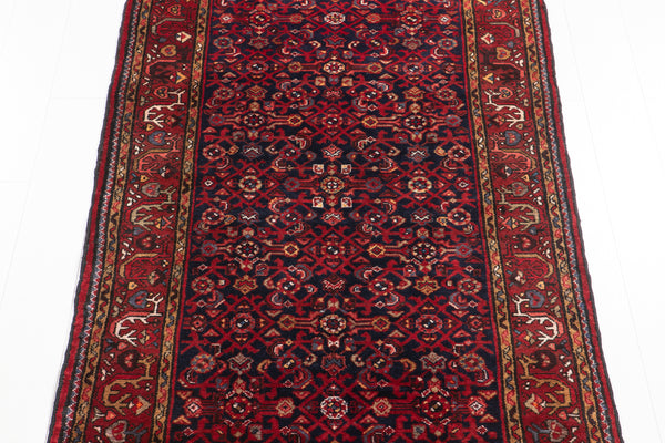 10' 1" x 3' 7" Excellent Hand-Knotted Vintage Collectible Tribal Runner Rug - Yasi & Fara 