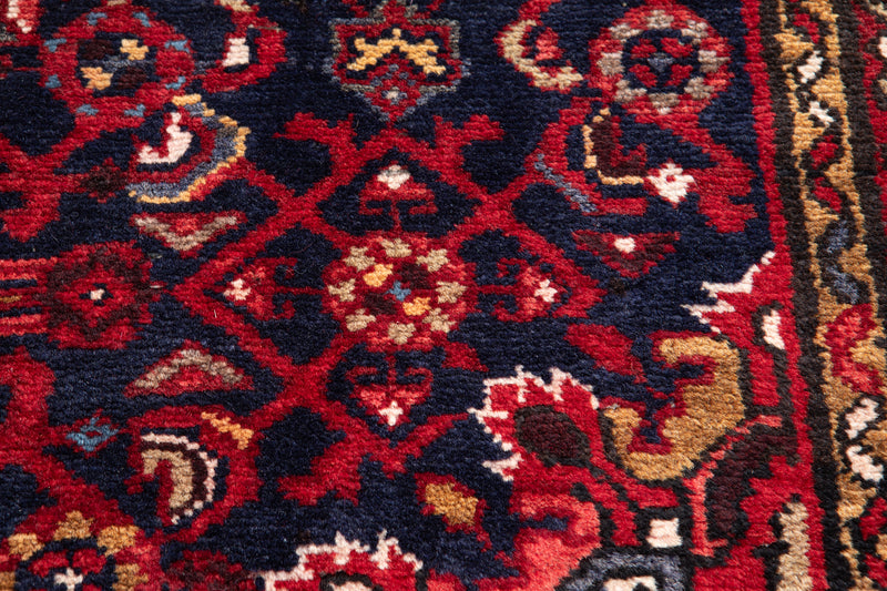 10' 1" x 3' 7" Excellent Hand-Knotted Vintage Collectible Tribal Runner Rug - Yasi & Fara 