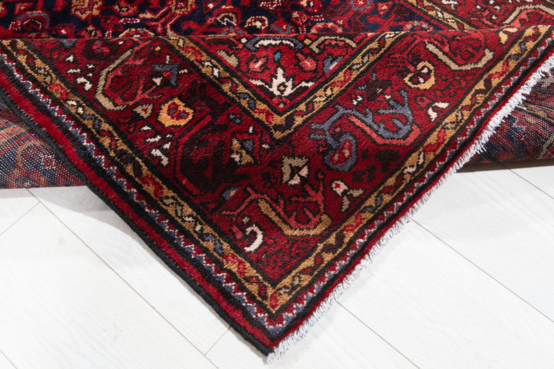 10' 1" x 3' 7" Excellent Hand-Knotted Vintage Collectible Tribal Runner Rug - Yasi & Fara 