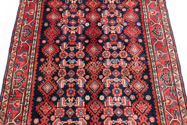 7' x 4' 4" Excellent Hand-Knotted Vintage Collectible Tribal Rug - Yasi & Fara 