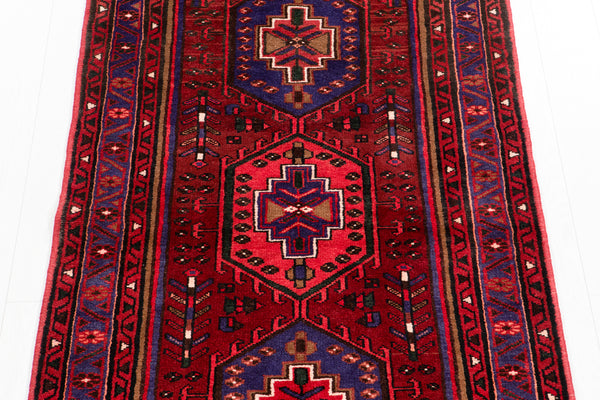 6' 5" x 3' 5" Excellent Hand-Knotted Vintage Soft Tribal Rug - Yasi & Fara 