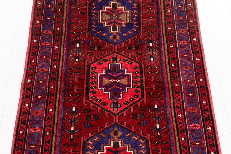 6' 5" x 3' 5" Excellent Hand-Knotted Vintage Soft Tribal Rug - Yasi & Fara 