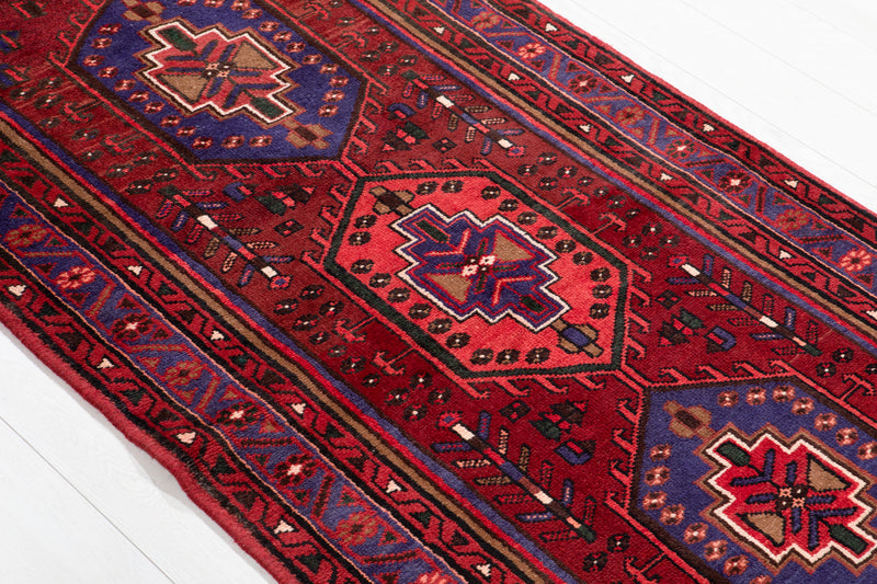 6' 5" x 3' 5" Excellent Hand-Knotted Vintage Soft Tribal Rug - Yasi & Fara 