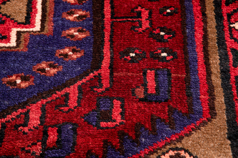 6' 5" x 3' 5" Excellent Hand-Knotted Vintage Soft Tribal Rug - Yasi & Fara 