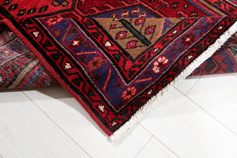 6' 5" x 3' 5" Excellent Hand-Knotted Vintage Soft Tribal Rug - Yasi & Fara 