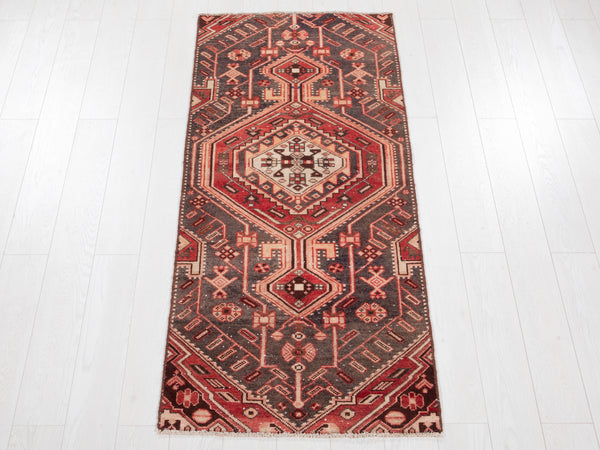 6' 1" x 2' 7" Excellent Hand-Knotted Vintage Tribal Rug - Yasi & Fara 