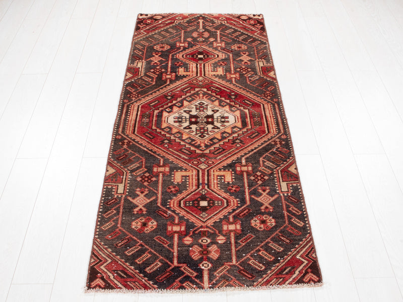 6' 1" x 2' 7" Excellent Hand-Knotted Vintage Tribal Rug - Yasi & Fara 