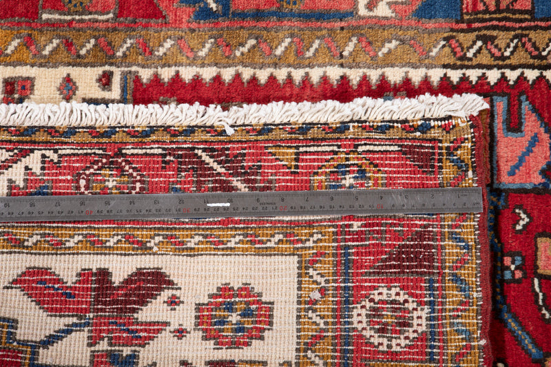 7' x 3' 9" Excellent Hand-Knotted Collectible Vintage Tribal Rug - Yasi & Fara 