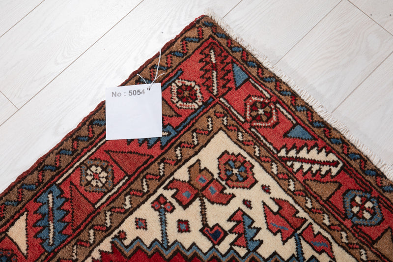 7' x 3' 9" Excellent Hand-Knotted Collectible Vintage Tribal Rug - Yasi & Fara 