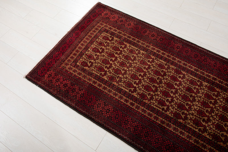 6' 4" x 3' 2" Excellent Hand-Knotted Vintage Tribal Rug - Yasi & Fara 