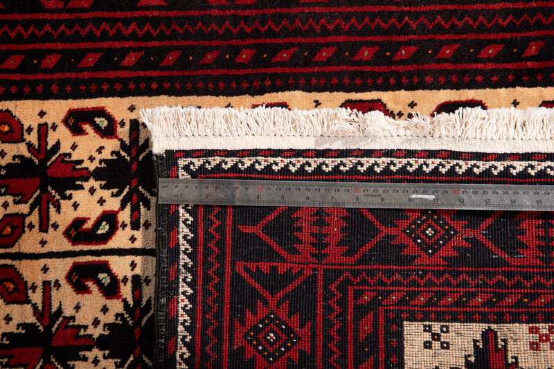 6' 5" x 3' 5" Excellent Hand-Knotted Vintage Tribal Rug - Yasi & Fara 
