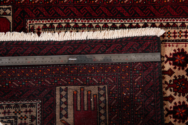 6' 6" x 3' 5" Excellent Hand-Knotted Collectible Fine Vintage Tribal Rug - Yasi & Fara 